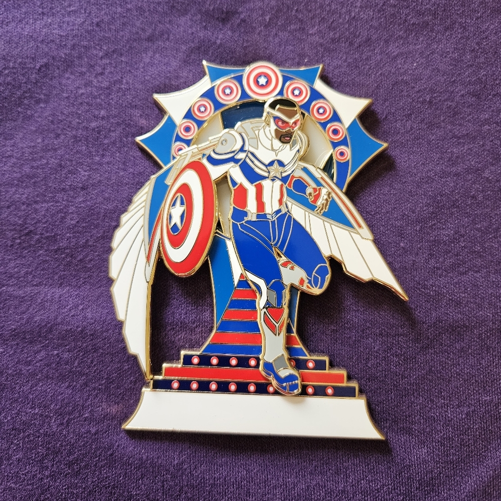 "Art Nouveau Captian America" Fantasy Pin by Pin It On Magic